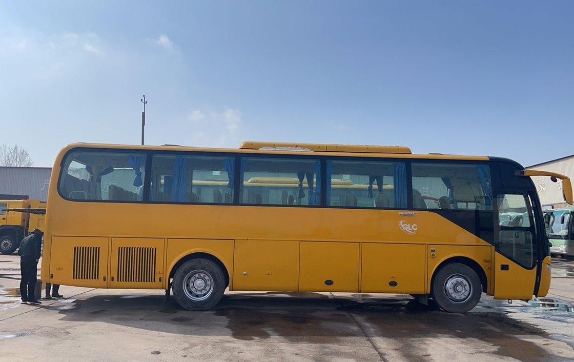中古 後部エンジン 黄色 学校 グループ ツアー バス エンジン 容量 8L 燃料 タイプ ディーゼル