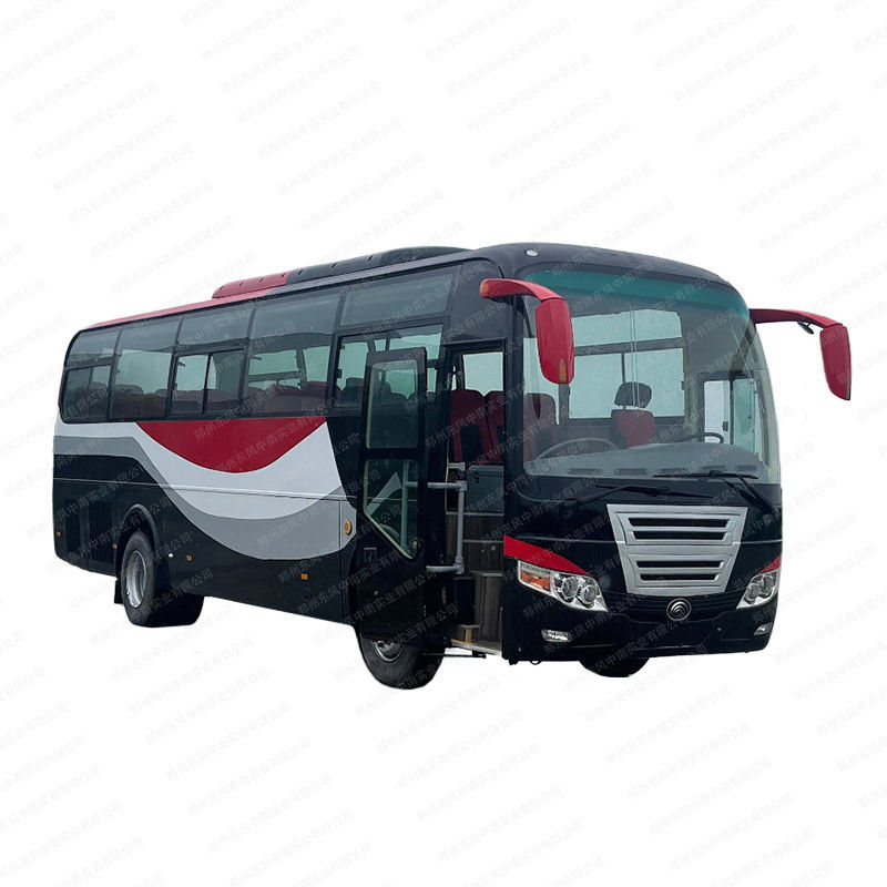 3300mmホイールベース マニュアルトランスミッション 中古バス LHD 54人乗りの都市用バス
