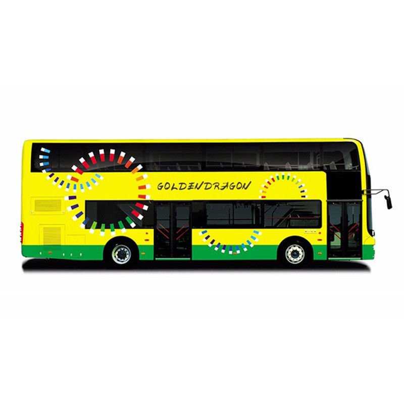 65席と14.5x2.55x3.9mのボディサイズを持つダブルデッキ豪華バス