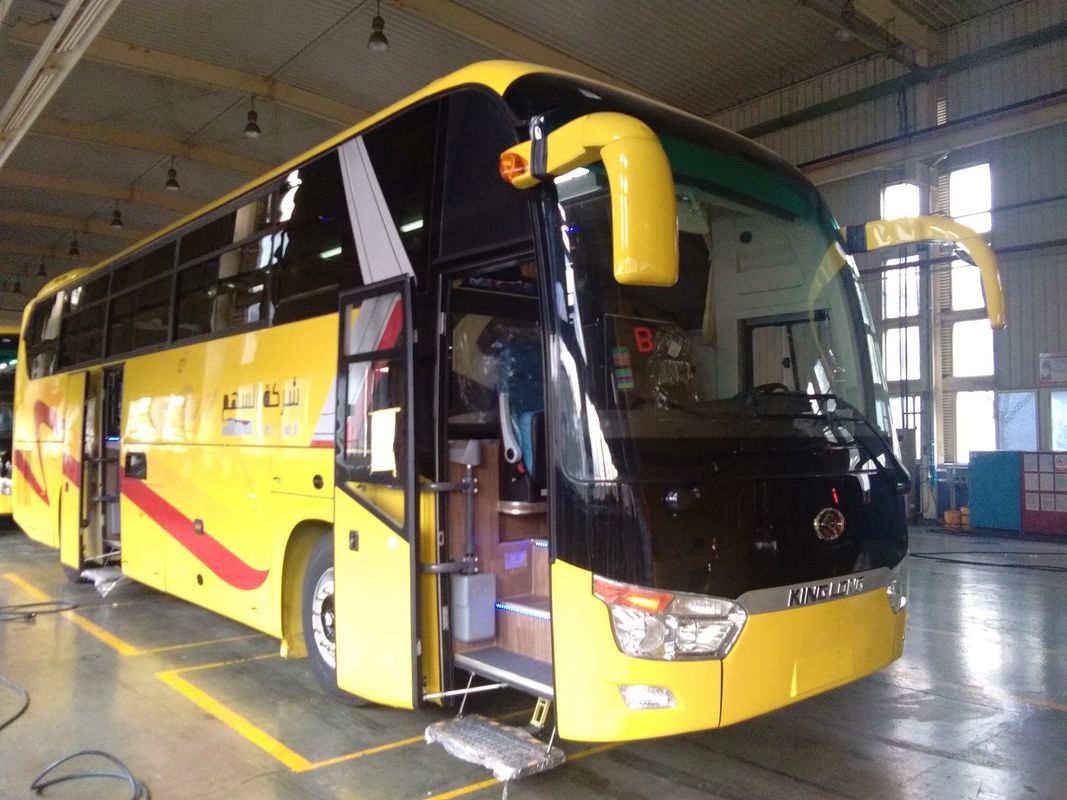 スタイリッシュな51席のキング・ロングバス ユーロ3排出量標準と手動トランスミッション