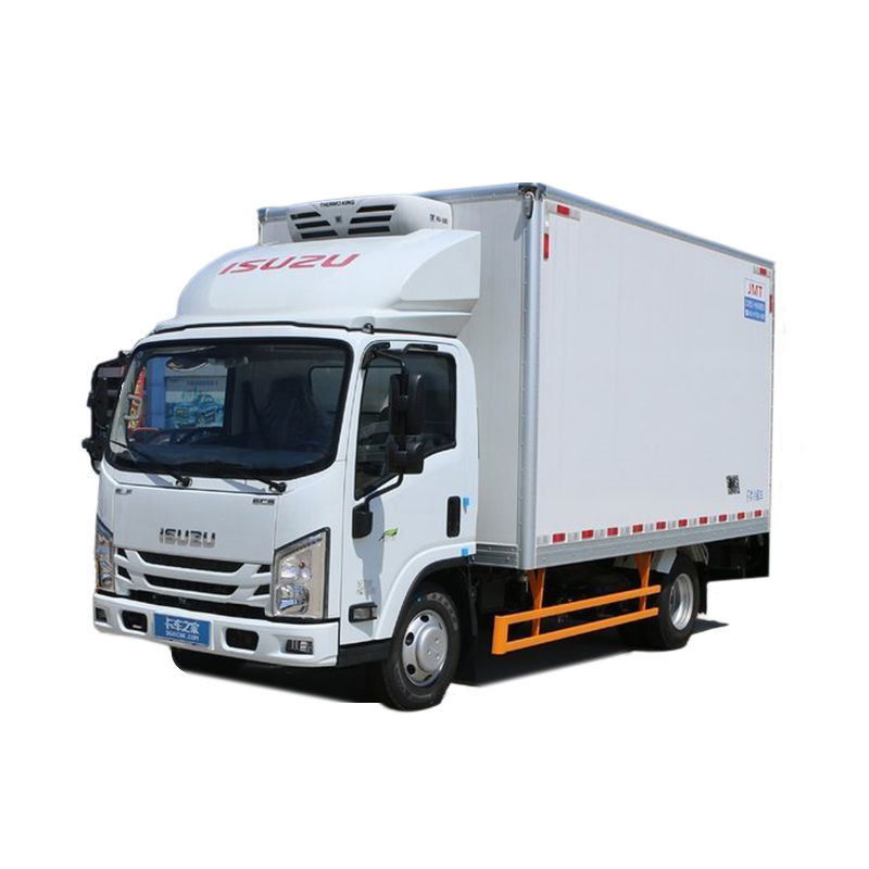 3360mmホイールベース 野菜と肉の輸送用 Isuzu 10トン箱冷蔵庫トラック