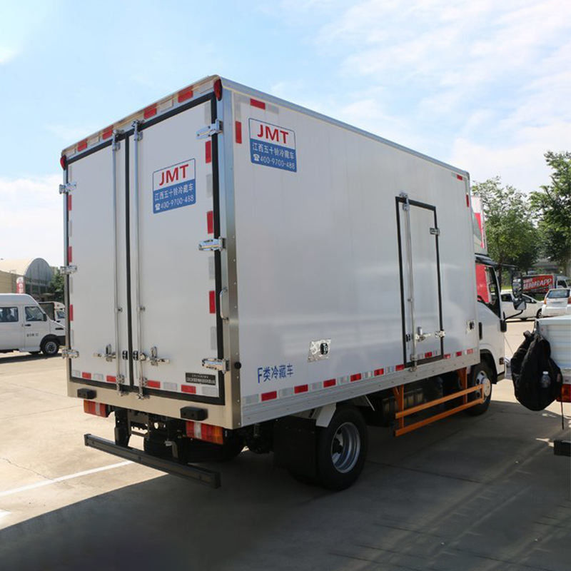 3360mmホイールベース 野菜と肉の輸送用 Isuzu 10トン箱冷蔵庫トラック