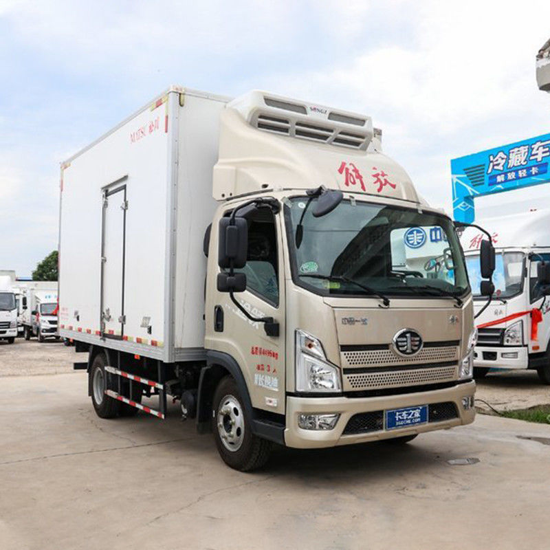 1-10T 容量 プロフェッショナル Jiefang 冷蔵 トラック