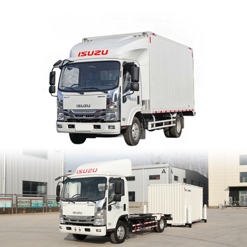 ユーロ6排出量基準 イスズウ 4*2 貨物箱 トラック 物流と輸送用