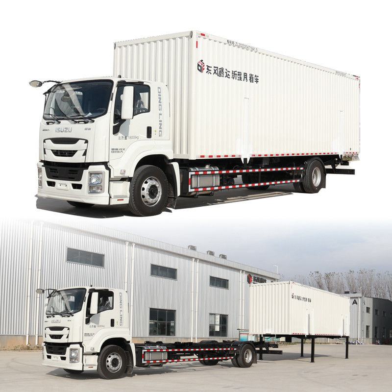15トンの引換車体付き貨物トラック  Isuzu 4*2