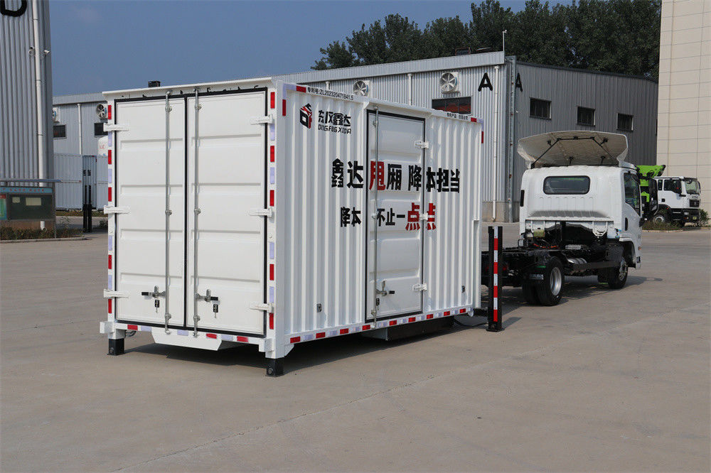 切断可能なボディ Jac 4*2 商業コンテナ 貨物 都市輸送用トラック