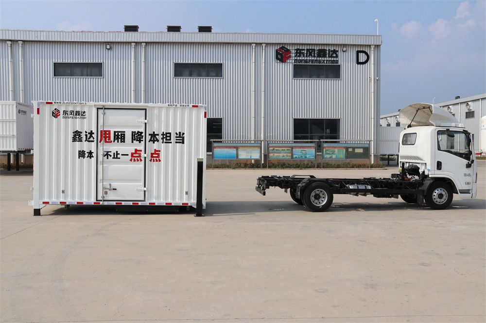 切断可能なボディ Jac 4*2 商業コンテナ 貨物 都市輸送用トラック