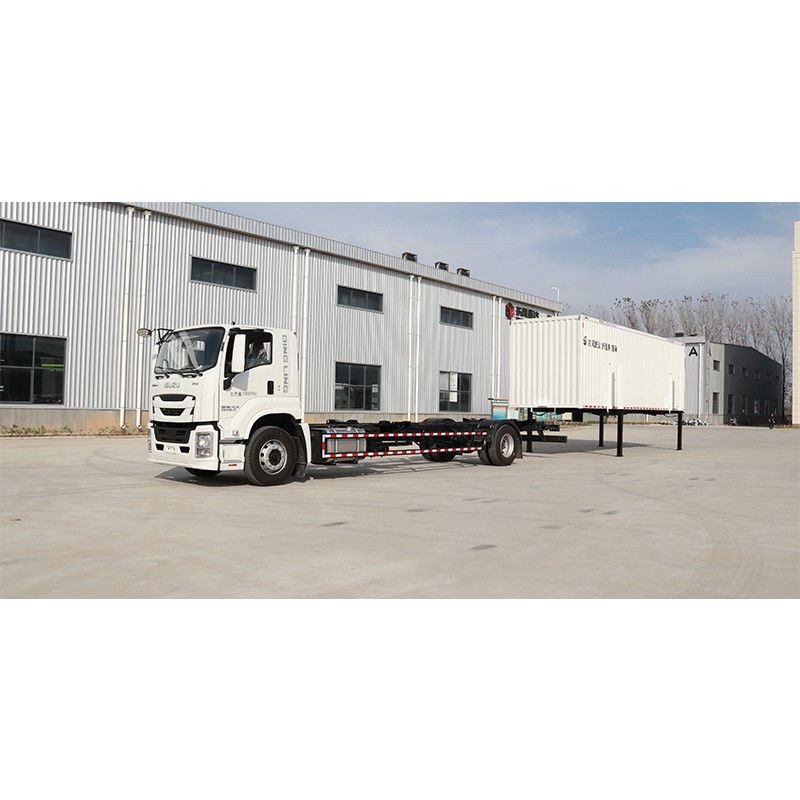 イスズウ 4*2 12 トン 19CBM 45CBM 59CBM 中級配送貨物バン ネクストジェネレーション技術