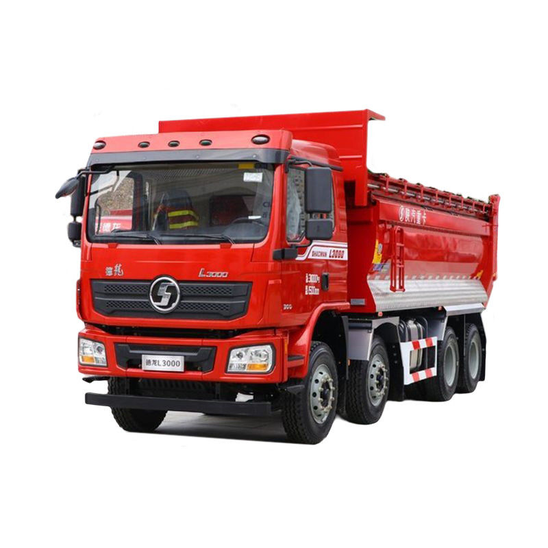 SHACMAN L3000 中古 8x4 ダンプティッパートラック 12 ホイラー 30立方体 300 HP 60 トン