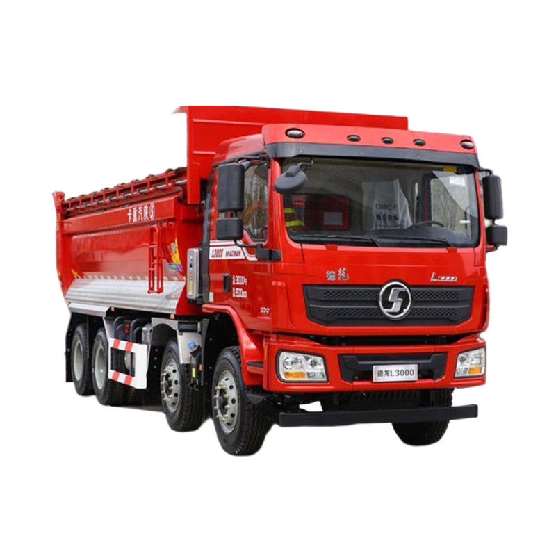 SHACMAN L3000 中古 8x4 ダンプティッパートラック 12 ホイラー 30立方体 300 HP 60 トン