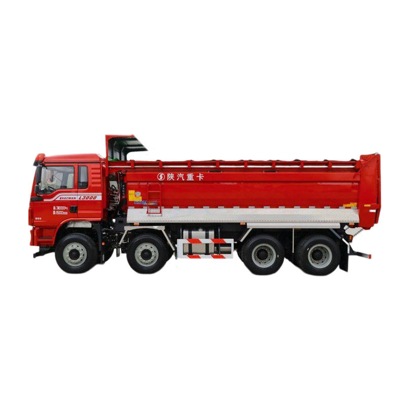SHACMAN L3000 中古 8x4 ダンプティッパートラック 12 ホイラー 30立方体 300 HP 60 トン