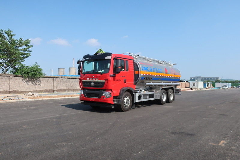 CIMC LINYU 6*4 24m3 アルミニウム合金 燃やす液体燃料輸送用タンカー