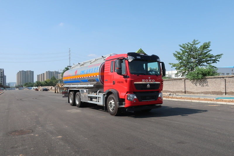 CIMC LINYU 6*4 24m3 アルミニウム合金 燃やす液体燃料輸送用タンカー
