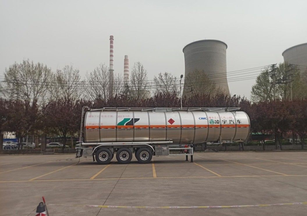 CIMC LINYU 46000L アルミニウム合金燃料タンカー トレーラー トラック ホールベース 6150 1310 1310