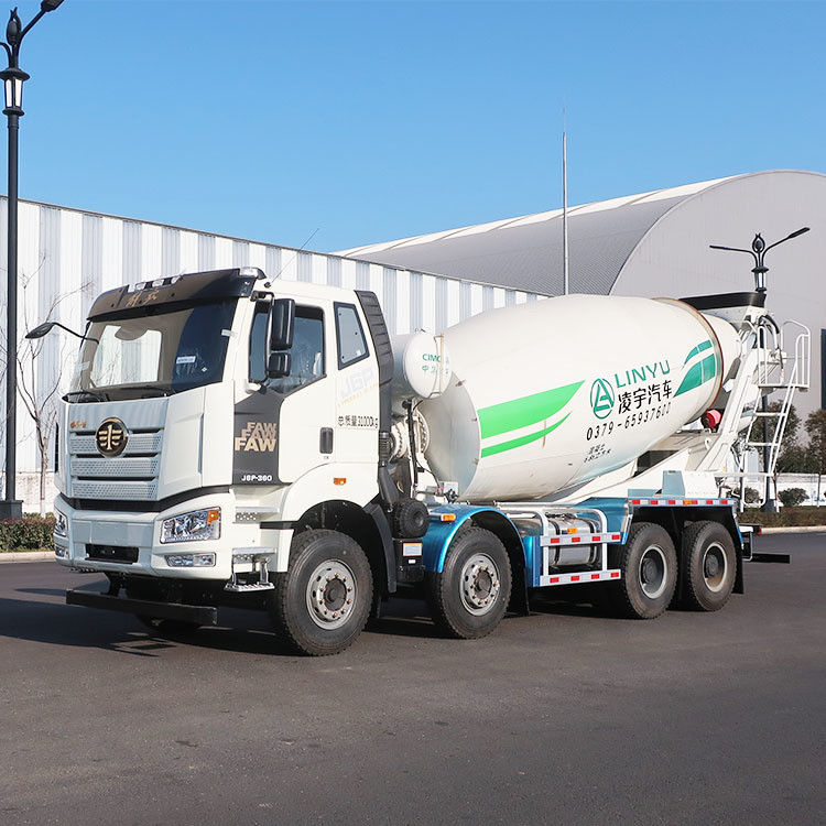 CIMC LINYU 7cbm ディーゼル コンクリート トラック ミキサー マシン 利点 混合効率が高い