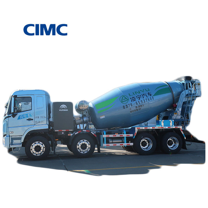 13000kg 電動 8x4 12cbm 大きな移動式コンクリートセメントミキサー トラック