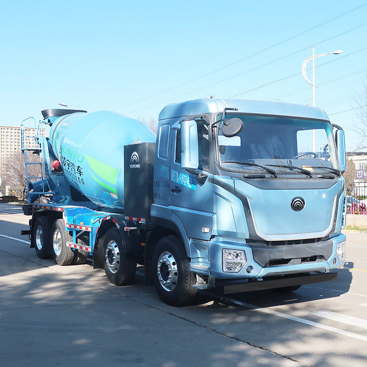 13000kg 電動 8x4 12cbm 大きな移動式コンクリートセメントミキサー トラック