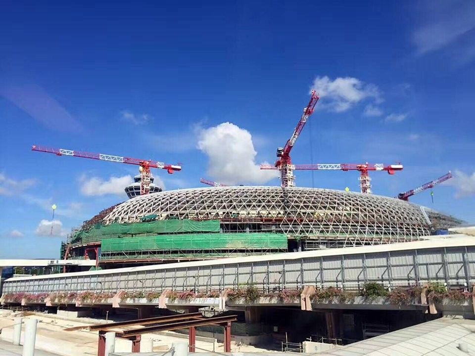 トップレスタワークレーン 建設用 マックス 上げ高度 60m ズームリオン T7015-10E WA7025-10E