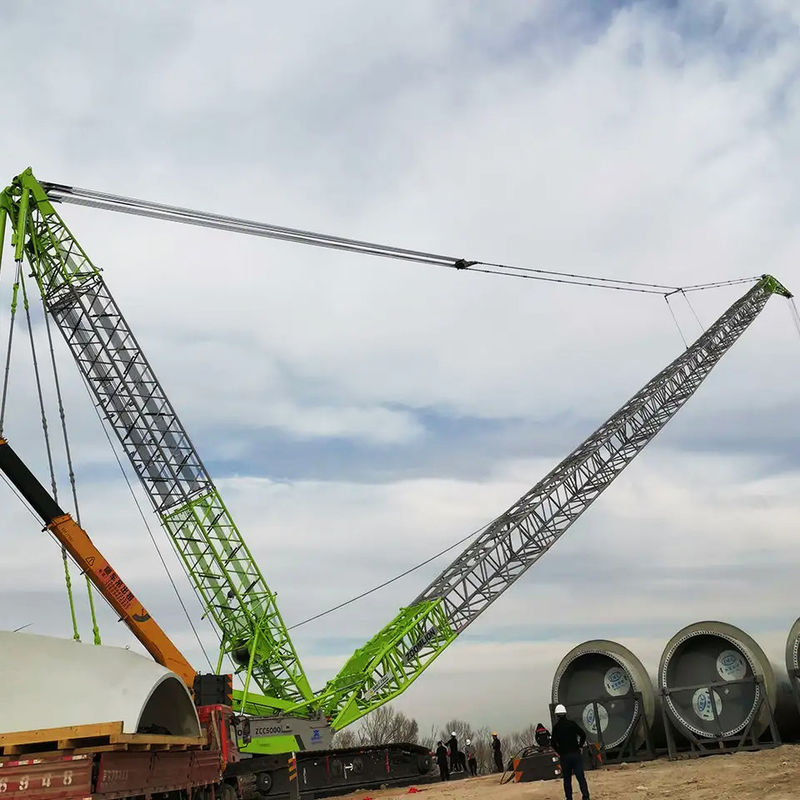 ZOOMLION 100 トンの水力大型クローラークレーン 357 T.m レーティングモメント