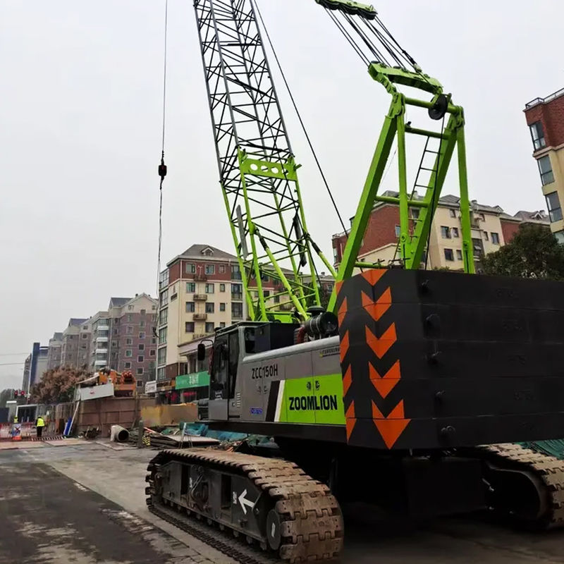 ZOOMLION 100 トンの水力大型クローラークレーン 357 T.m レーティングモメント