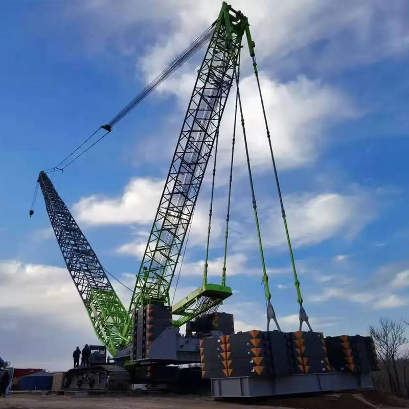 ZOOMLION 100 トンの水力大型クローラークレーン 357 T.m レーティングモメント