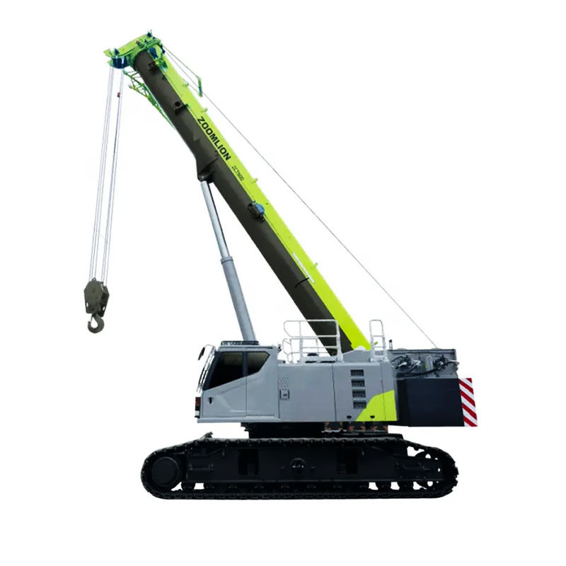 800 トン の クローラー クレーン は,建設 作業 に 適した 状態 で ある