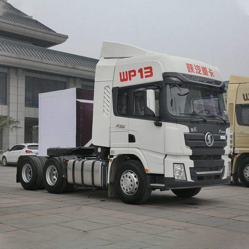 手動ウィンドウ 500hp Shacman デロン X3000 ディーゼル トラクターヘッド 6x2 トレーラー トラック トラクター