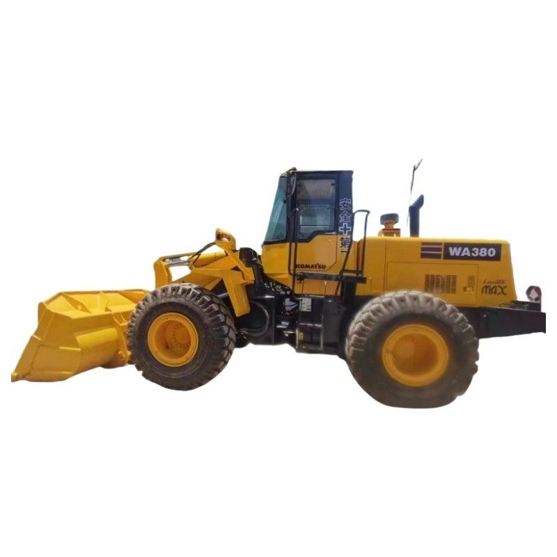 4トンの名乗荷重で長さ4.78mの正面積載機 オリジナル380-3コマツー積載機
