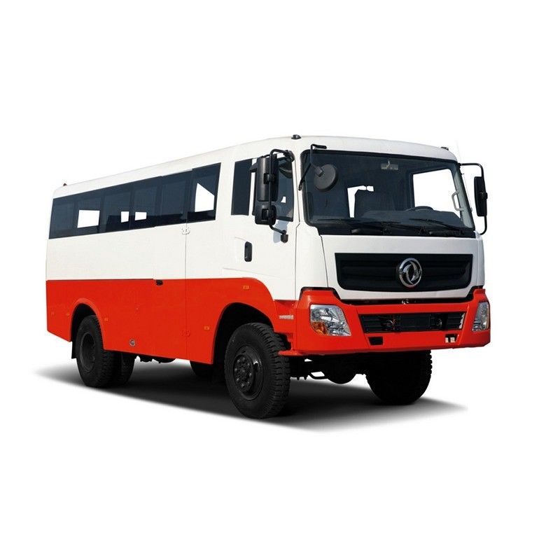 7.5 メートル フロント エンジン 29 座席 4X4 標準市場のためのドンフェンオフロードコーチバス