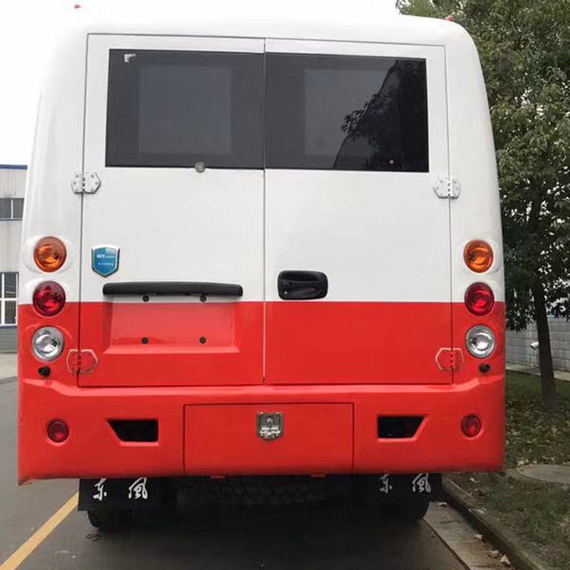 7.5 メートル フロント エンジン 29 座席 4X4 標準市場のためのドンフェンオフロードコーチバス
