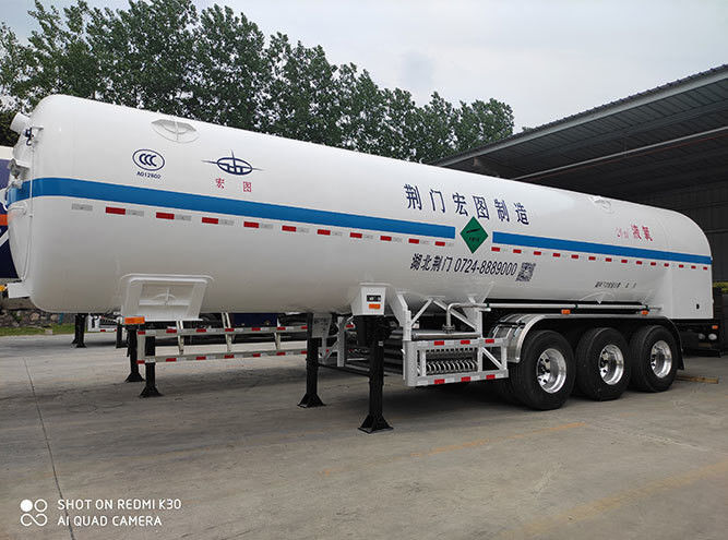 50m3LPG半トレーラー トラック用 高容量 L11390mm *W2500mm *H3980mm