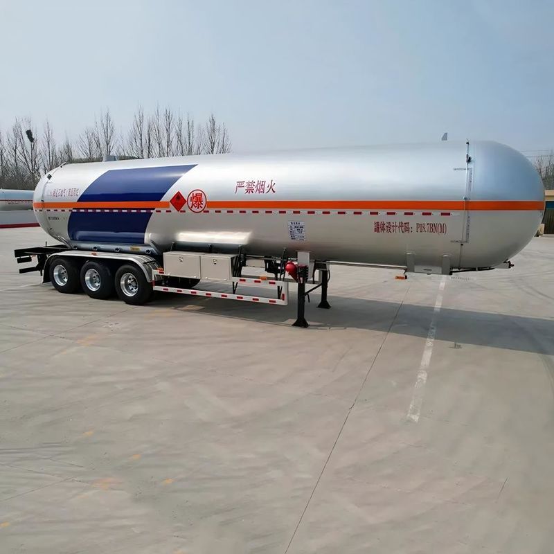 50m3LPG半トレーラー トラック用 高容量 L11390mm *W2500mm *H3980mm