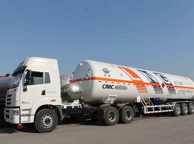 50m3LPG半トレーラー トラック用 高容量 L11390mm *W2500mm *H3980mm