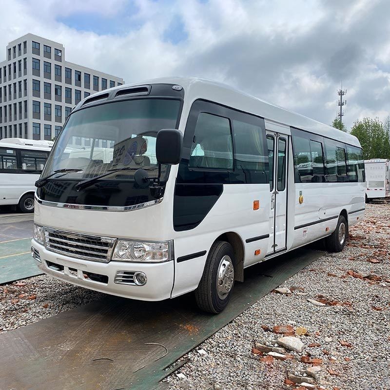 マニュアルトランスミッション 25人乗り 中古コースター 30人乗り バス LHD RHD アフリカ市場販売
