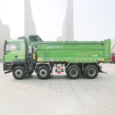 手動エアコン Shacman X3000 8x4 道路建設用 ターパーダンプトラック