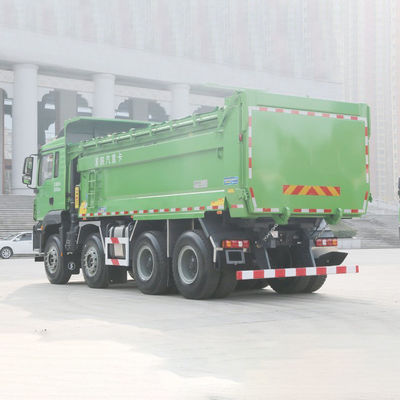 手動エアコン Shacman X3000 8x4 道路建設用 ターパーダンプトラック
