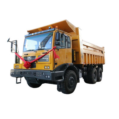 使用済みダンプトラック 6X4 後部カメラ 360°とディーゼル燃料タイプを持つ水力鉱山トラック