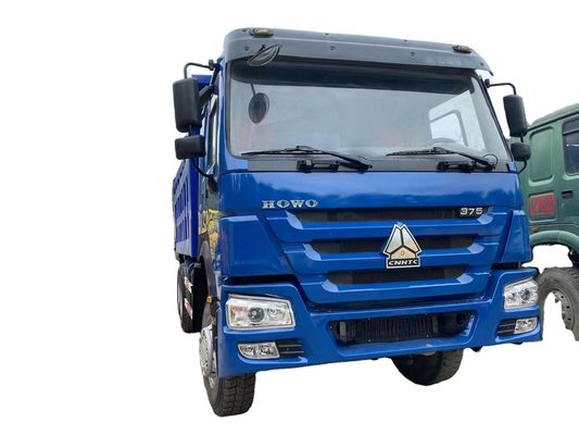 完全に改装された 371HP 6X4 HOWO 都市建設用ゴミ輸送用ダンプトラック