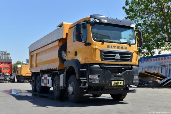 セグメント重型トラック シノトラック 371hp 中古ダンプトラック 8*4 利益のためのティッパートラック
